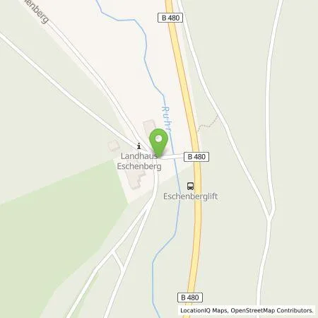 Standortübersicht der Tankstelle KH Energie GBR in 59955 Winterberg