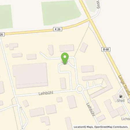 Standortübersicht der Tankstelle Westfalenwind Strom GmbH in 33165 Lichtenau