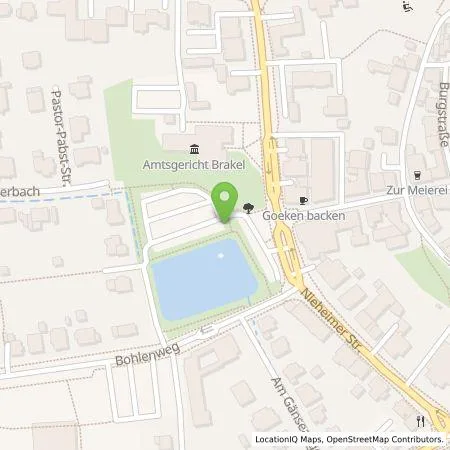 Standortübersicht der Tankstelle Westfalenwind Strom GmbH in 33034 Brakel