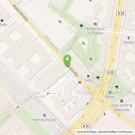 Standortübersicht der Tankstelle SWM Versorgungs GmbH in 80339 München