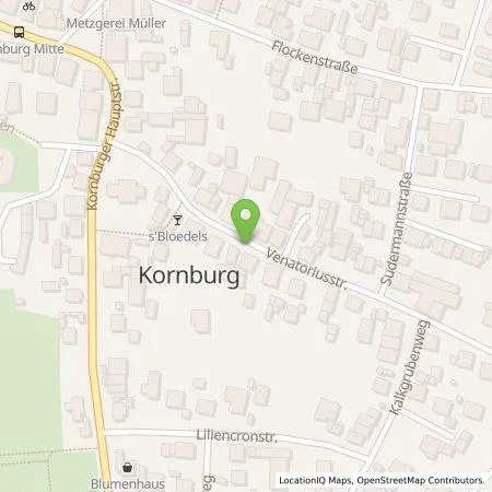 Standortübersicht der Tankstelle N-ERGIE Aktiengesellschaft in 90455 Nürnberg