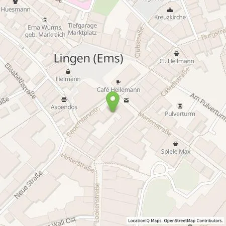 Standortübersicht der Tankstelle Stadtwerke Lingen GmbH in 49808 Lingen (Ems)