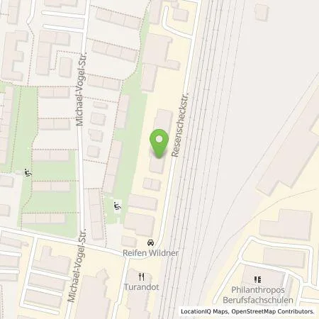 Standortübersicht der Tankstelle Johanniter-Unfall-Hilfe e.V. - RV Mittelfranken in 91052 Erlangen