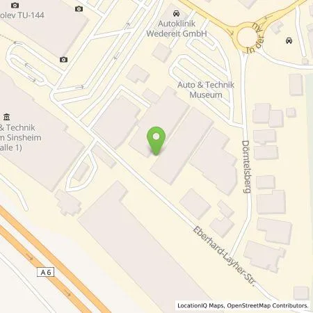 Standortübersicht der Tankstelle GmBH in 74889 Sinsheim