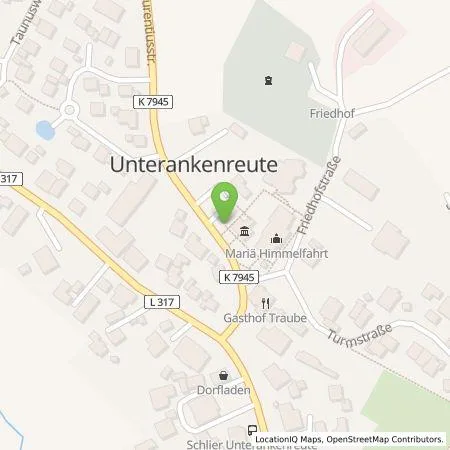 Standortübersicht der Tankstelle deer GmbH in 88281 Schlier