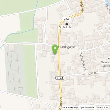 Standortübersicht der Tankstelle Ortsgemeinde Miehlen in 56357 Miehlen