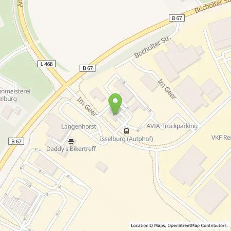 Standortübersicht der Tankstelle Heinrich Klöcker GmbH & Co. KG in 46419 Isselburg