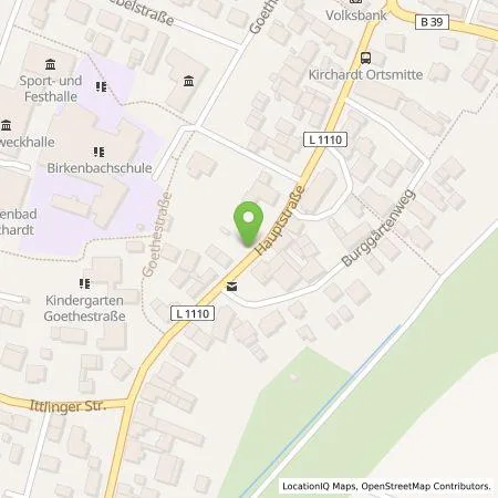 Standortübersicht der Tankstelle BEG Kraichgau eG in 74912 Kirchardt