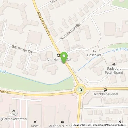 Standortübersicht der Tankstelle BEG Kraichgau eG in 69168 Wiesloch