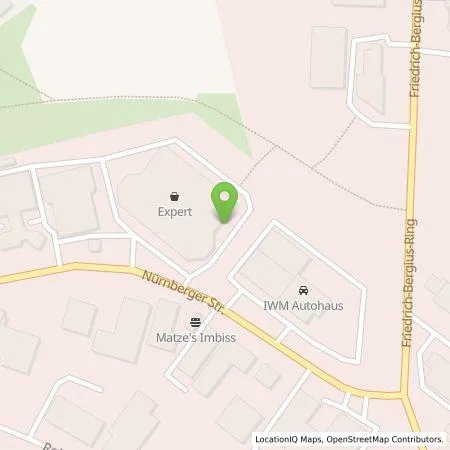 Standortübersicht der Tankstelle Team Elektro Beck GmbH & Co. KG in 97076 Würzburg