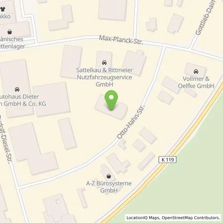 Standortübersicht der Tankstelle Autohaus Hohmann GmbH in 29664 Walsrode