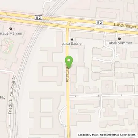 Standortübersicht der Tankstelle SWM Versorgungs GmbH in 80339 München