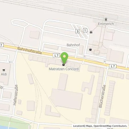 Standortübersicht der Tankstelle Steuerberater Michael Lommen in 46446 Emmerich