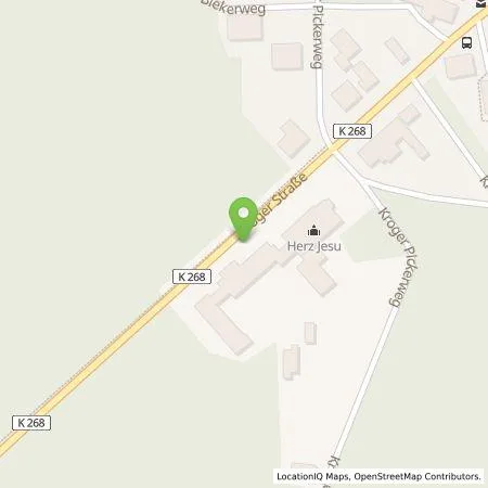 Standortübersicht der Tankstelle St. Anna-Stift Kroge GmbH in 49393 Lohne