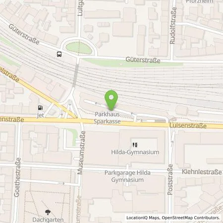 Standortübersicht der Tankstelle Sparkasse Pforzheim Calw Anstalt des öffentlichen Rechts in 75172 Pforzheim