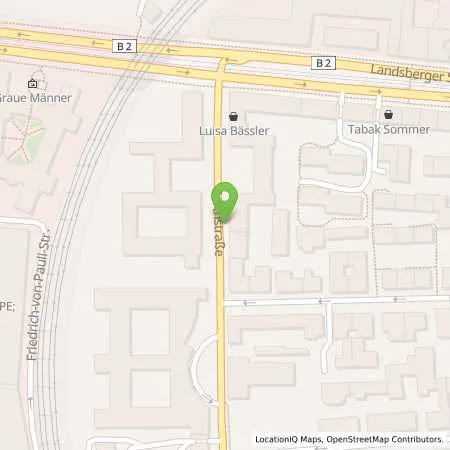 Standortübersicht der Tankstelle SWM Versorgungs GmbH in 80339 München