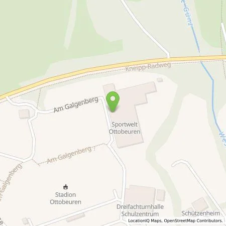 Standortübersicht der Tankstelle Buchberger Energiedienstleistungen in 87724 Ottobeuren