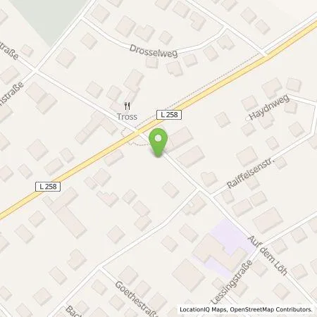 Standortübersicht der Tankstelle Heinz-Otto Zantop (Ortsgemeinde Anhausen) in 56584 Anhausen