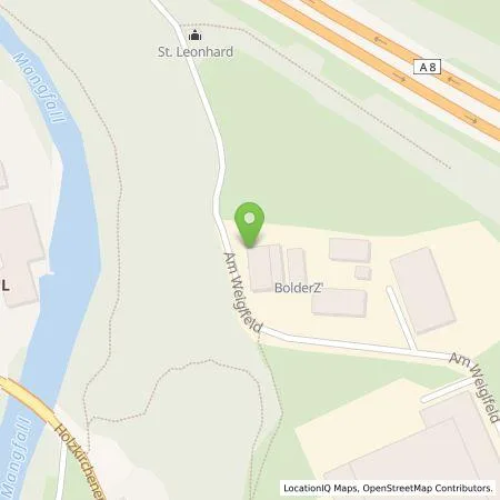 Standortübersicht der Tankstelle niebo-energy in 83629 Weyarn