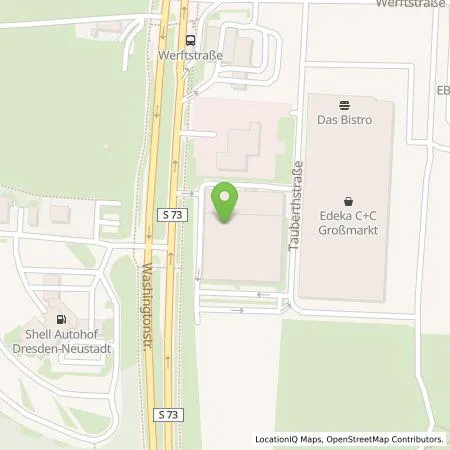 Standortübersicht der Tankstelle Fahrrad XXL Emporon GmbH & Co.KG in 01139 Dresden