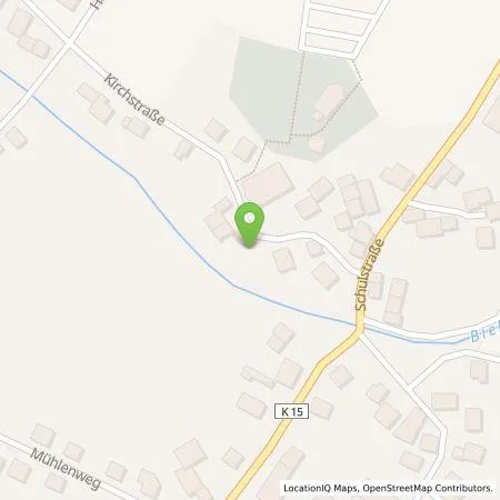 Standortübersicht der Tankstelle Gunther Lämmermann in 55471 Biebern