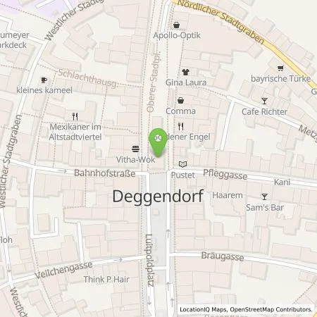 Standortübersicht der Tankstelle Kraus Erwin in 94469 Deggendorf