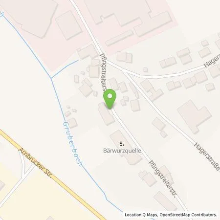 Standortübersicht der Tankstelle Bad Kötztinger Bärwurz-Quelle e.K. in 93444 Bad Kötzting