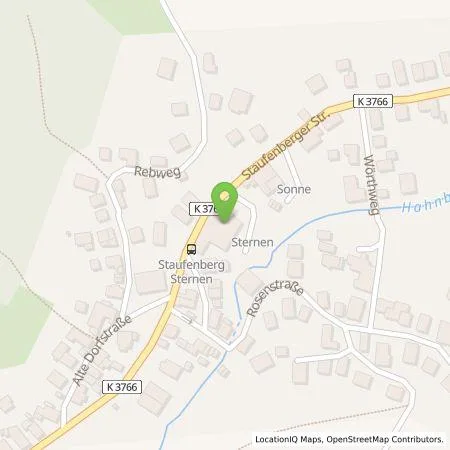 Standortübersicht der Tankstelle Hotel Sternen in 76593 Gernsbach