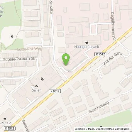 Standortübersicht der Tankstelle ACE Auto Club Europa e. V. in 70374 Stuttgart