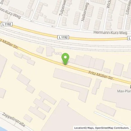 Standortübersicht der Tankstelle Autohaus K.M.Scheffler e.K. in 73730 Esslingen