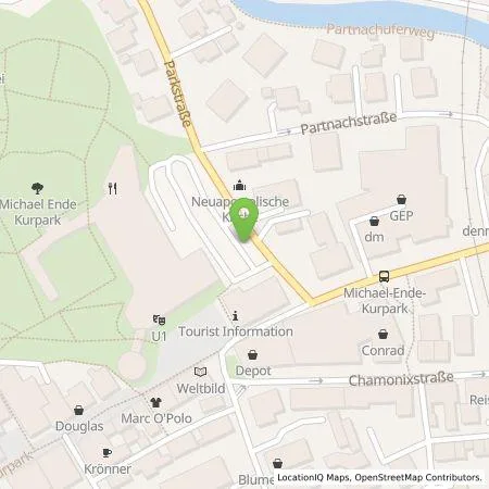 Standortübersicht der Tankstelle Gemeindewerke Garmisch-Partenkirchen, KUWod in 82467 Garmisch-Partenkirchen