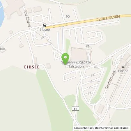 Standortübersicht der Tankstelle Gemeindewerke Garmisch-Partenkirchen, KUWod in 82491 Grainau
