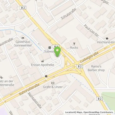 Standortübersicht der Tankstelle Gemeindewerke Garmisch-Partenkirchen, KUWod in 82467 Garmisch-Partenkirchen