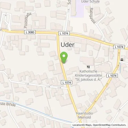 Standortübersicht der Tankstelle EW Eichsfeldgas GmbH in 37318 Uder