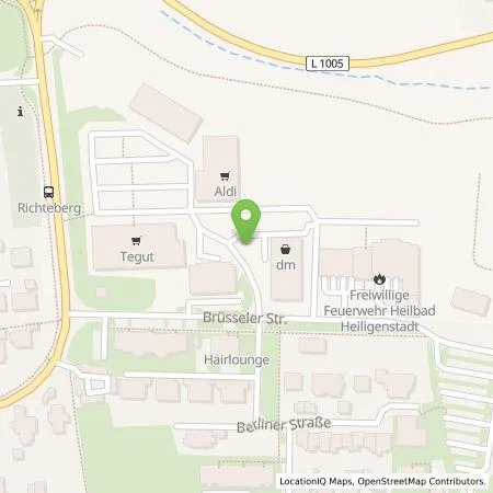 Standortübersicht der Tankstelle EW Eichsfeldgas GmbH in 37308 Heilbad Heiligenstadt