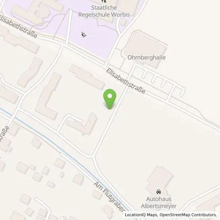 Standortübersicht der Tankstelle EW Eichsfeldgas GmbH in 37339 Leinefelde-Worbis