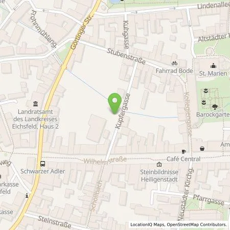 Standortübersicht der Tankstelle EW Eichsfeldgas GmbH in 37308 Heilbad Heiligenstadt