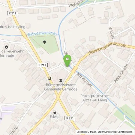 Standortübersicht der Tankstelle EW Eichsfeldgas GmbH in 37339 Gernrode