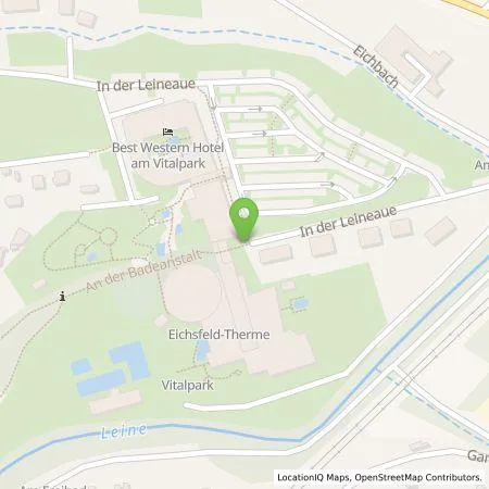 Standortübersicht der Tankstelle EW Eichsfeldgas GmbH in 37308 Heilbad Heiligenstadt