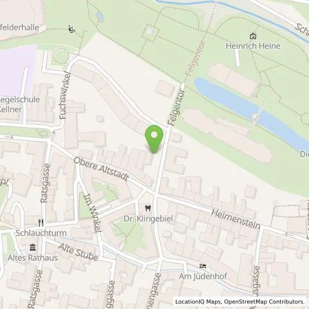 Standortübersicht der Tankstelle EW Eichsfeldgas GmbH in 37308 Heilbad Heiligenstadt