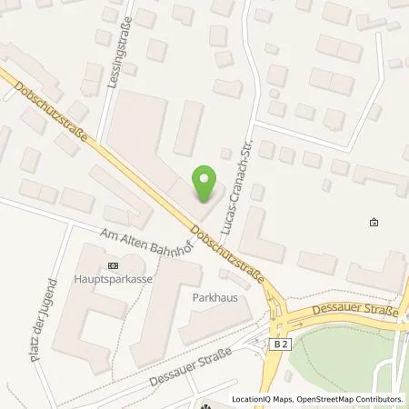 Standortübersicht der Tankstelle Kommunalservice GmbH Lutherstadt Wittenberg in 06886 Lutherstadt Wittenberg