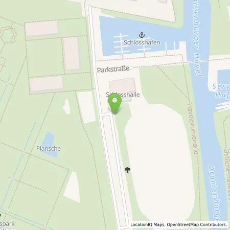 Standortübersicht der Tankstelle Energie & Mobilität Oranienburg GmbH in 16515 Oranienburg