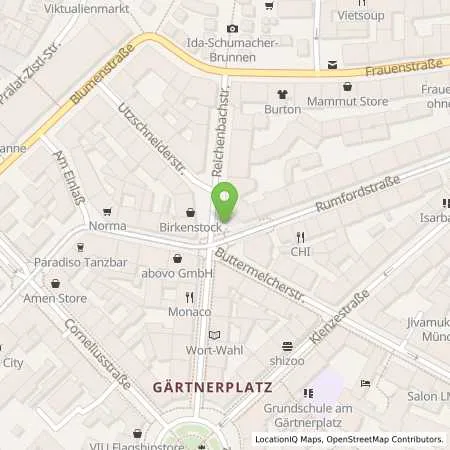 Standortübersicht der Tankstelle SWM Versorgungs GmbH in 80469 München