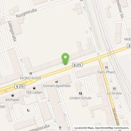 Standortübersicht der Tankstelle Energie & Mobilität Oranienburg GmbH in 16515 Oranienburg