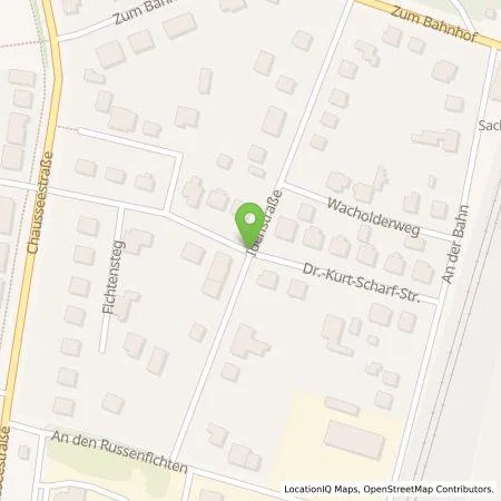 Standortübersicht der Tankstelle Energie & Mobilität Oranienburg GmbH in 16515 Oranienburg