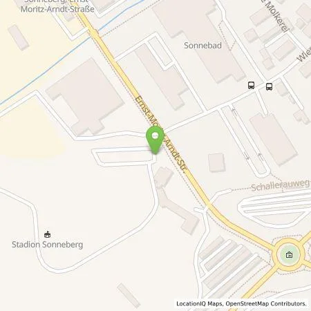 Standortübersicht der Tankstelle Regioladen+ GmbH & Co.KG in 96515 Sonneberg