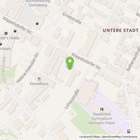 Standortübersicht der Tankstelle Regioladen+ GmbH & Co.KG in 96515 Sonneberg