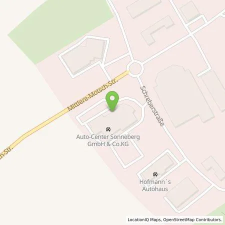 Standortübersicht der Tankstelle Regioladen+ GmbH & Co.KG in 96515 Sonneberg