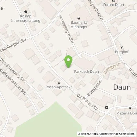 Standortübersicht der Tankstelle Hymes Energy GmbH in 54552 Daun