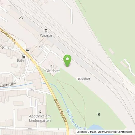 Standortübersicht der Tankstelle Stadtwerke Wismar GmbH in 23966 Wismar